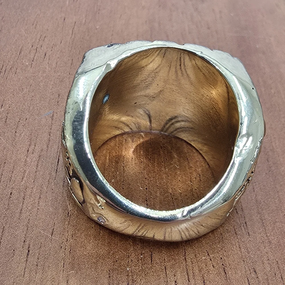 San Francisco 49ers Championship Ring Size 10‎ Superbowl 94 95 Gold